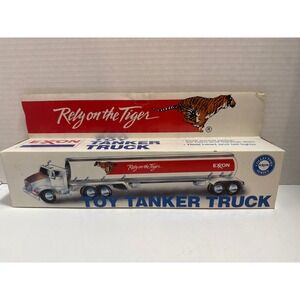 Exxon Toy Tanker Truck Rely on the Tiger Collector Series Lights Sound Vintage